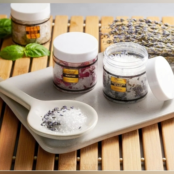 New Epsom Bath Salts Gift Basket Set - Picture 5 of 12